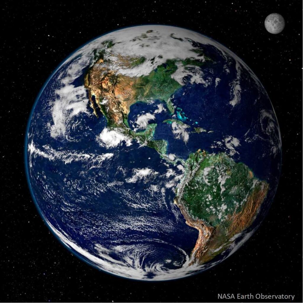 view of Earth
