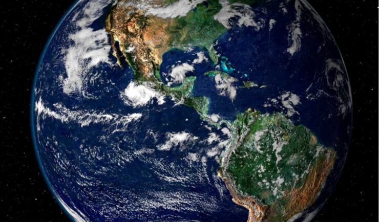 view of Earth